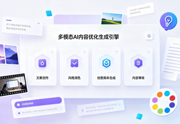 新干县AI智能内容优化创新 多模态生成技术丰富数字内容创作生态